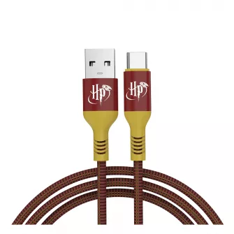 USB kablovi - WB Moye Harry Potter USB-A to USB-C Charging Cable 01 1M