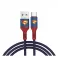 WB Moye Superman USB-A to USB-C Charging Cable 01 1M