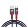 WB Moye Batman USB-C to Lightning Charging Cable 01 1M