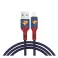 WB Moye Superman USB-A to Lightning Charging Cable 01 1M