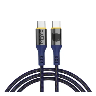 USB kablovi - WB Moye Batman USB-C to USB-C Charging Cable 01 1M