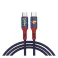 WB Moye Superman USB-C to USB-C Charging Cable 01 1M