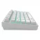 Dark Project ALU Terra Nova R2 White - Wireless Gaming Keyboard (ANSI)