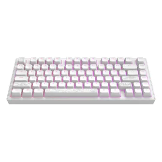 Gejmerske tastature - Dark Project ALU Terra Nostra R2 White - Wired Gaming Keyboard (ANSI)