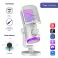 FIFINE AM6 Condenser RGB USB Microphone White