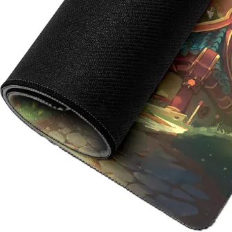 Podloge za miševe - World Of Warcraft Pandaria - Pandaren With Lanterns XL Mousepad