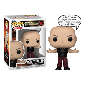 Funko POP! Figure - Fuko POP! Sayings: Fast & Furious S2 - Dominic Toretto