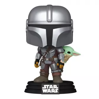 Funko POP! Figure - Funko POP! Star Wars: The Mandalorian & Grogu - The Mandalorian w/Grogu