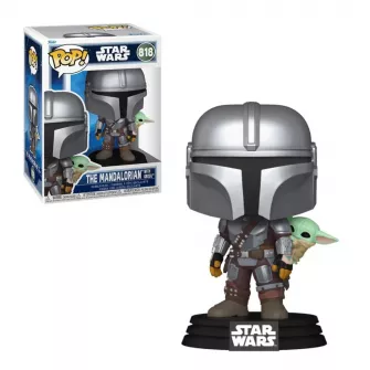 Funko POP! Figure - Funko POP! Star Wars: The Mandalorian & Grogu - The Mandalorian w/Grogu
