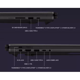 Laptopovi - ROG Zephyrus Duo 16 GX651AX-SR103X (16 inča 3K, Ultra 9 386H, 64GB, 2TB SSD, GeForce RTX 5090, Win11 Pro) laptop 