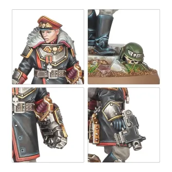 Warhammer figurice - Astra Militarum: Commissar Graves