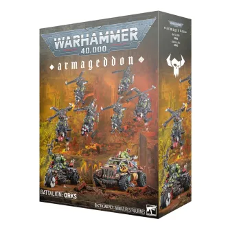 Warhammer figurice - Armaggedon Battalion: Orks