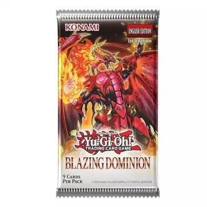 Yu-Gi-Oh! TCG: Blazing Dominion Booster Pack (Single pack)