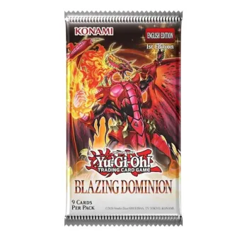 Kolekcionarske kartice - Yu-Gi-Oh! TCG: Blazing Dominion Booster Pack (Single pack)