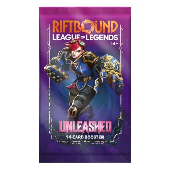 Kolekcionarske kartice - Riftbound: League of Legends TCG: Unleashed - Booster Pack (Single pack)