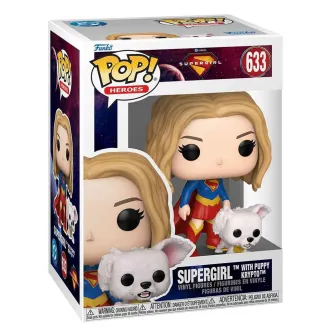 Funko POP! Figure - Funko POP! & Buddy: Supergirl - Supergirl W/ Puppy Krypto