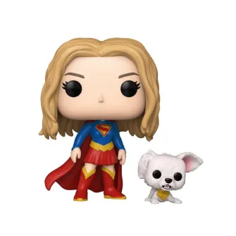 Funko POP! Figure - Funko POP! & Buddy: Supergirl - Supergirl W/ Puppy Krypto