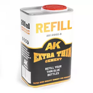 250 ML. REFILL EXTRA THIN CEMENT