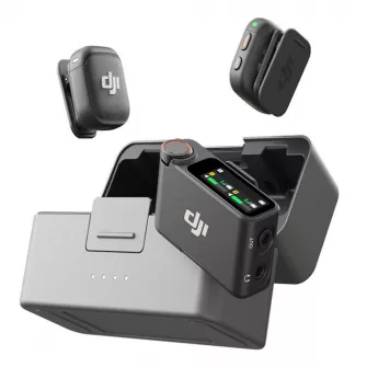 Oprema za kamere i fotoaparate - Mikrofon DJI Mic 3 (2 TX + 1 RX + Charging Case)
