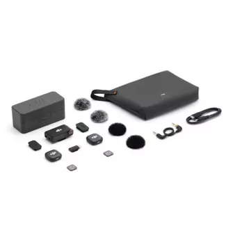 Oprema za kamere i fotoaparate - Mikrofon DJI Mic 3 (2 TX + 1 RX + Charging Case)