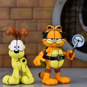TMNT (Archie Comics) x Garfield - Ultimate Garfello & Odie 2 Pack (10 cm)
