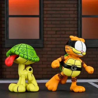 Akcione figure - TMNT (Archie Comics) x Garfield - Ultimate Garfello & Odie 2 Pack (10 cm)