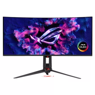 Monitori - 34 inča ROG Swift PG34WCDN UWQHD 3440x1440 QD-OLED 360 Hz HDR10 zakrivljeni gaming monitor 