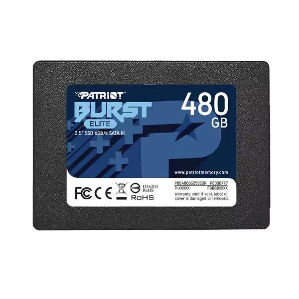 Hard diskovi - SSD 2.5 SATA3 6Gb/s 480GB Patriot Burst Elite 450MBs/320MBs PBE480GS25SSDR