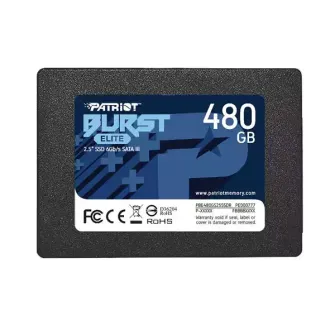 Hard diskovi - SSD 2.5 SATA3 6Gb/s 480GB Patriot Burst Elite 450MBs/320MBs PBE480GS25SSDR