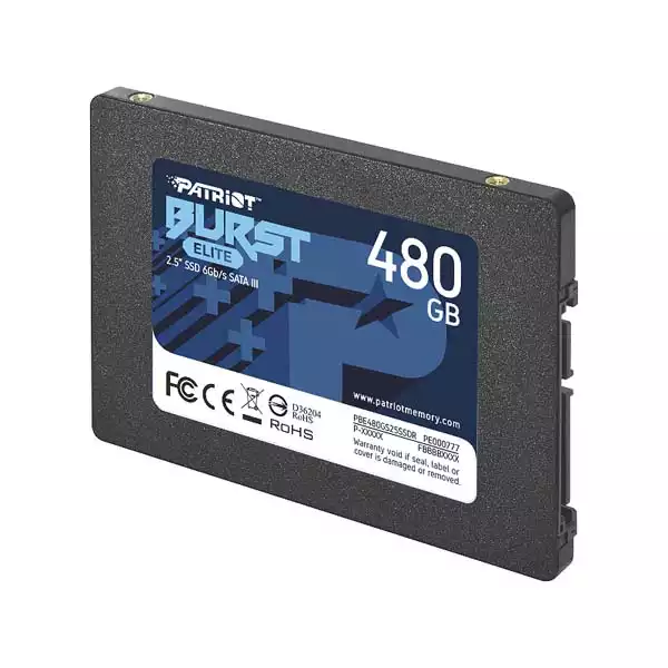 Hard diskovi - SSD 2.5 SATA3 6Gb/s 480GB Patriot Burst Elite 450MBs/320MBs PBE480GS25SSDR