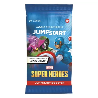 Kolekcionarske kartice - Magic The Gathering: Marvel Super Heroes EN Jumpstart Booster Pack (single pack)
