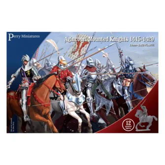 Vojne figure i diorame - Mounted Agincourt Knights 1415-29