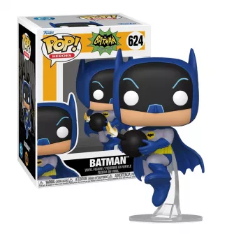 Funko POP! Figure - Funko POP! Heroes: Batman 66 S2 - Batman w/Bomb