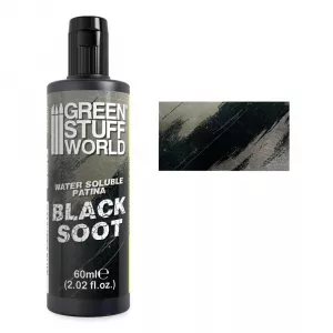 Water Soluble Patina 60ml - Black Soot