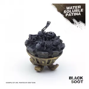 Water Soluble Patina 60ml - Black Soot