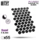 Self Adhesive Magnetic Bases Round - redondas 28,5mm