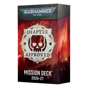 Warhammer pribor i oprema - WH40K: Chapter Approved Mission Deck 2026-2027