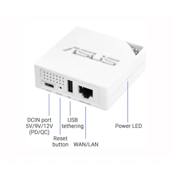 Ruteri - RT-AX50 GO AX1500 Dual-Band Wi-Fi Router 