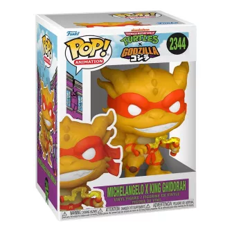 Funko POP! Figure - Funko POP! Animation: Godzilla x TMNT - Michelangelo X Ghidorah