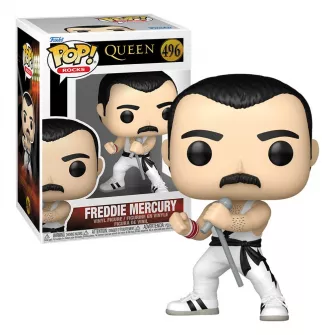 Funko POP! Figure - Funko POP! Rocks: Queen - Freddie Mercury (White Singlet)