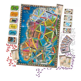 Društvene igre - Board Game Ticket to Ride - Northern Lights (EN)