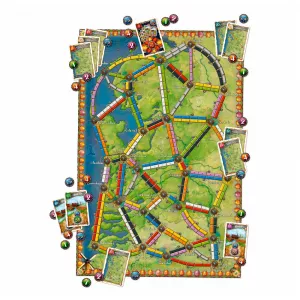 Društvene igre - Board Game Ticket to Ride Nederland (Eng)