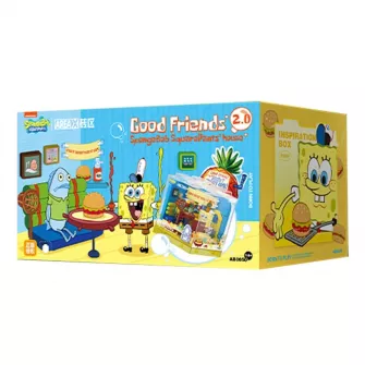 Kockice za sklapanje - Area-X SpongeBob SquarePants Good Friends 2.0 – Pineapple Restaurant