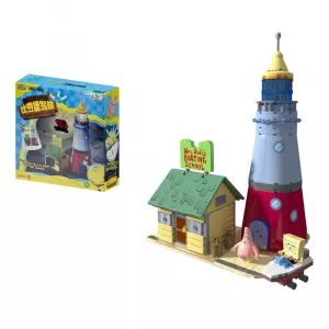 Kockice za sklapanje - Area-X SpongeBob SquarePants – Mrs. Puff's Boating School