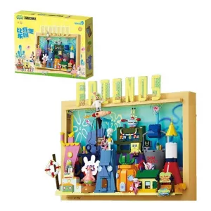 Kockice za sklapanje - Area-X SpongeBob SquarePants – Bikini Bottom 3D Decorative Frame