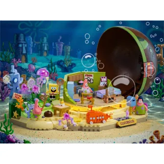 Kockice za sklapanje - Area-X SpongeBob SquarePants – Patrick Star's Stone House