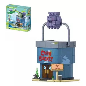 Kockice za sklapanje - Area-X SpongeBob SquarePants – Plankton's Chum Bucket