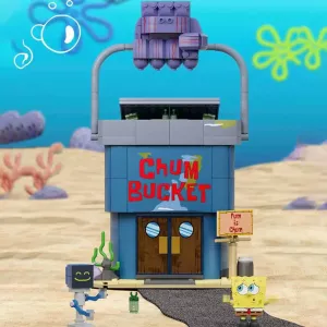 Kockice za sklapanje - Area-X SpongeBob SquarePants – Plankton's Chum Bucket