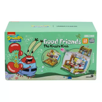 Kockice za sklapanje - Area-X SpongeBob SquarePants Good Friends – SpongeBob & Mr. Krabs