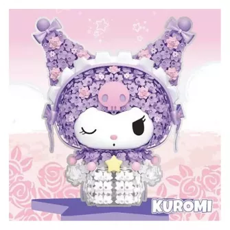 Kockice za sklapanje - Wonder Moon Sanrio Rose Garden – Kuromi Character Figure